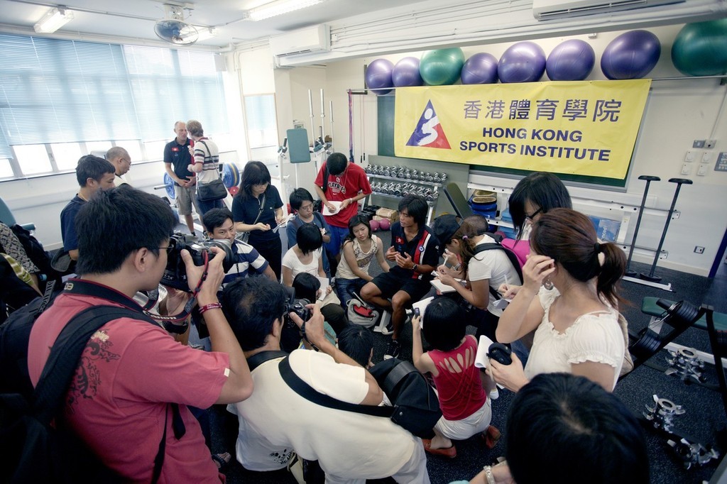 Chan King Yin, WAHK Press Conference 18 July 08.  © Guy Nowell http://www.guynowell.com