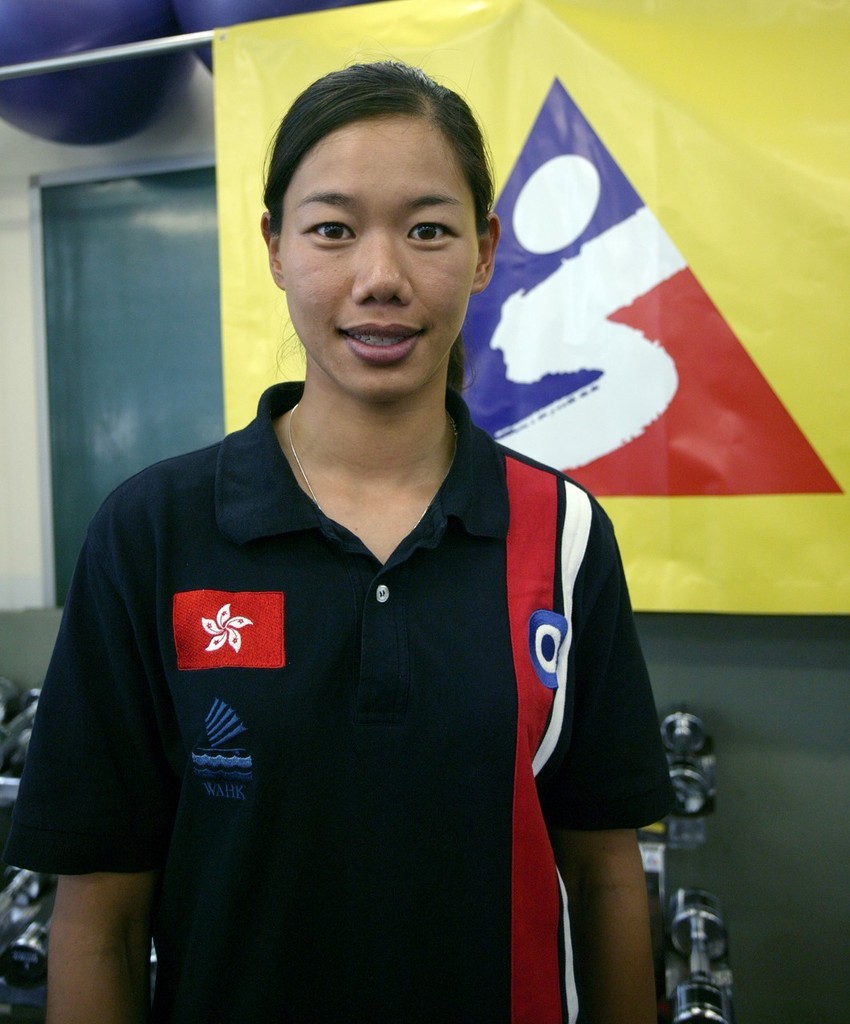 Chan Wai Kei, HKWA Press Conference 18 July 08.  © Guy Nowell http://www.guynowell.com