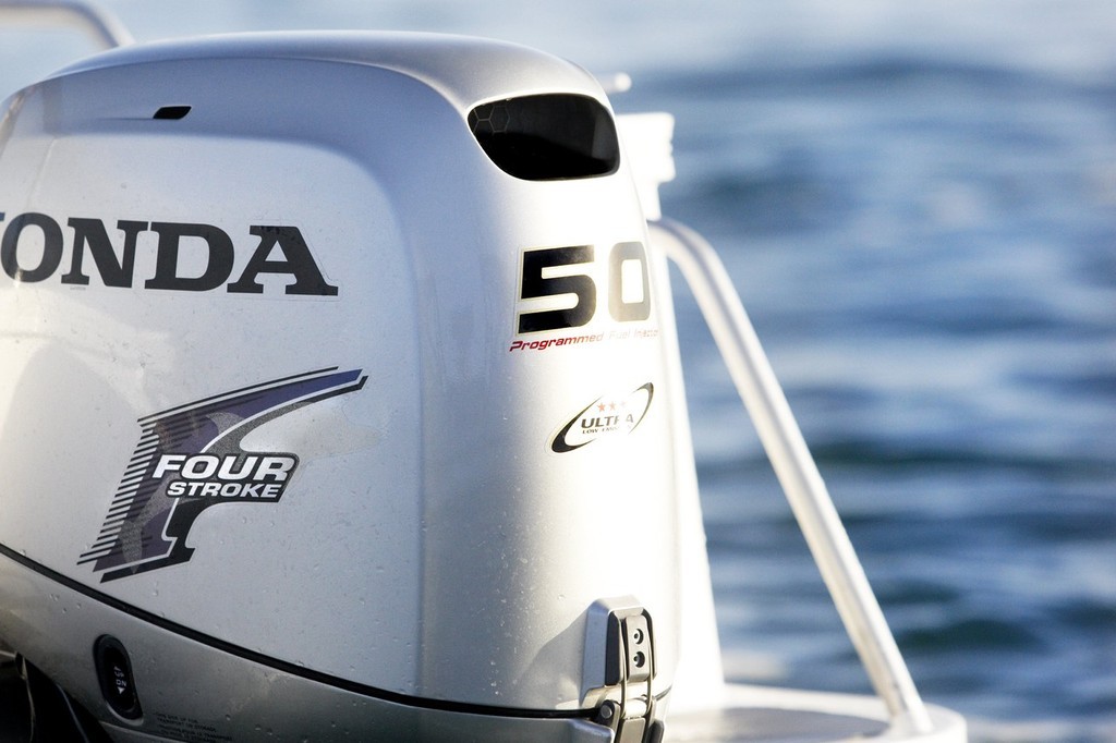 All class and style, the new Honda outboards retain their sleek and stylish appearance. photo copyright SW taken at  and featuring the  class