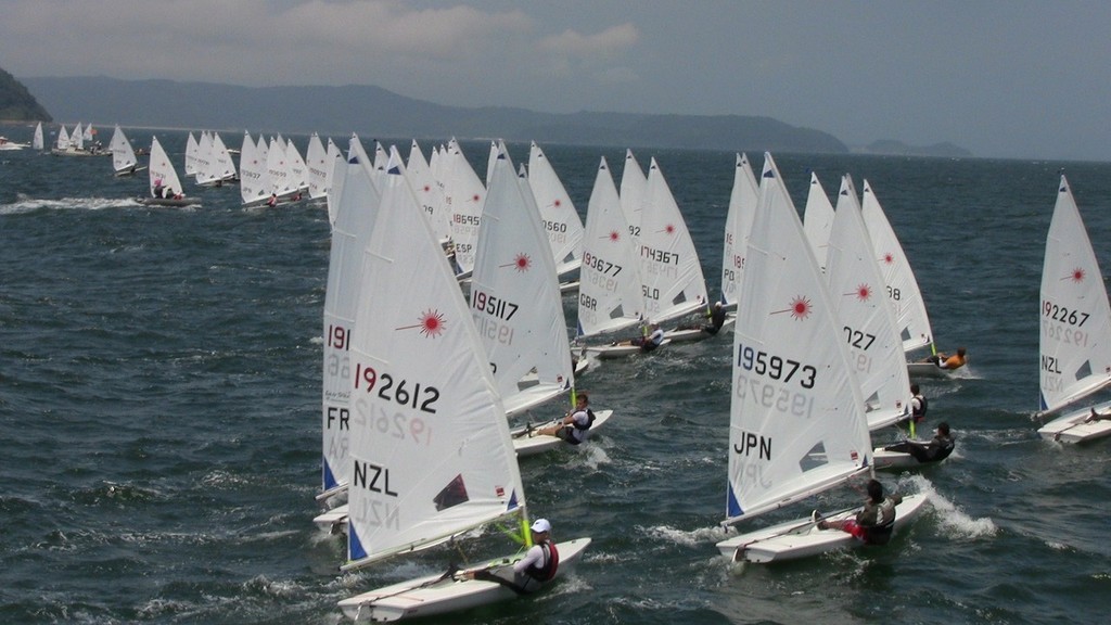 Laser Radial Youth and Mens Worlds - Day 1 © SW
