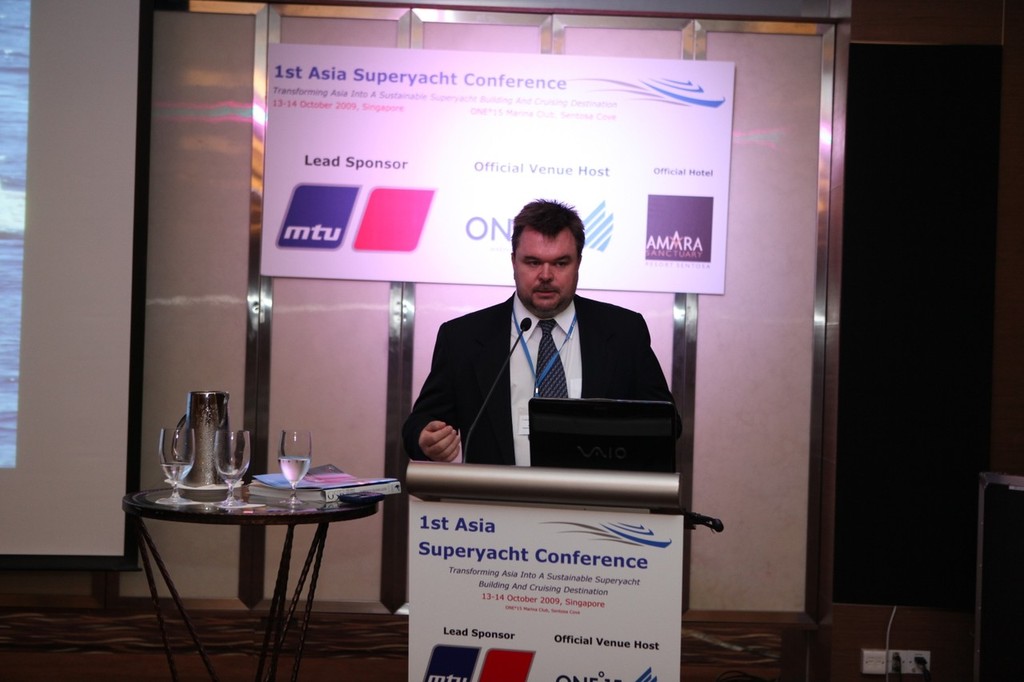 Capt Richard Morris addressed the delegates. photo copyright MIAA taken at  and featuring the  class