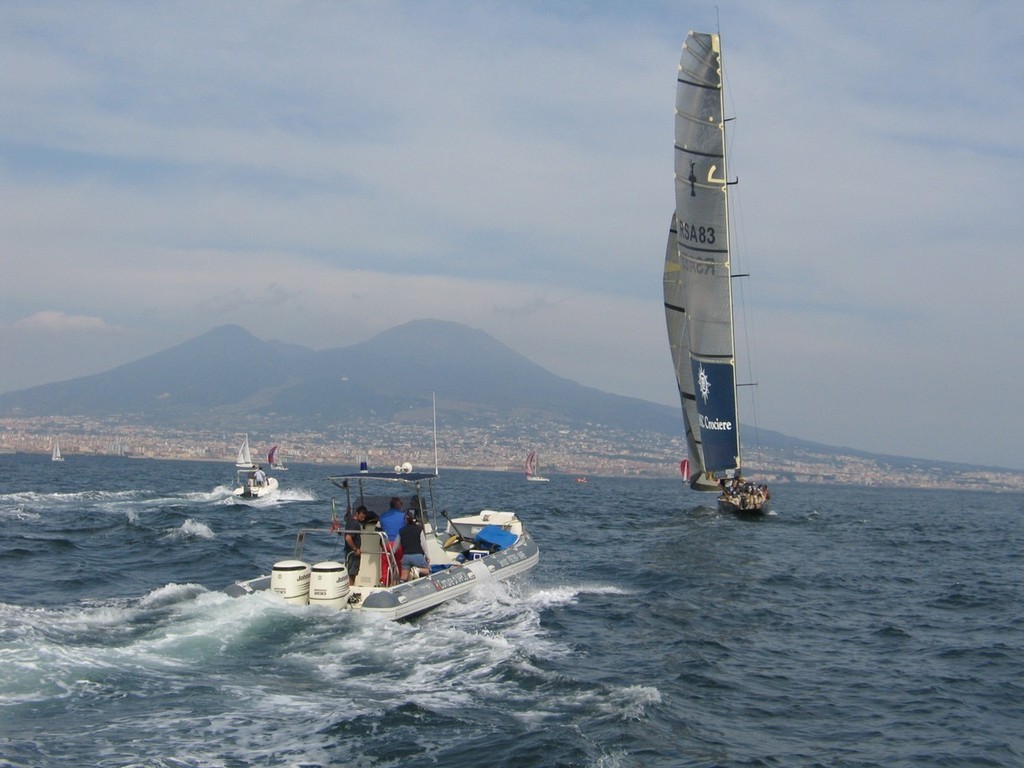 Shosholoza with Mount Vesuvius in the distance © Di Meek