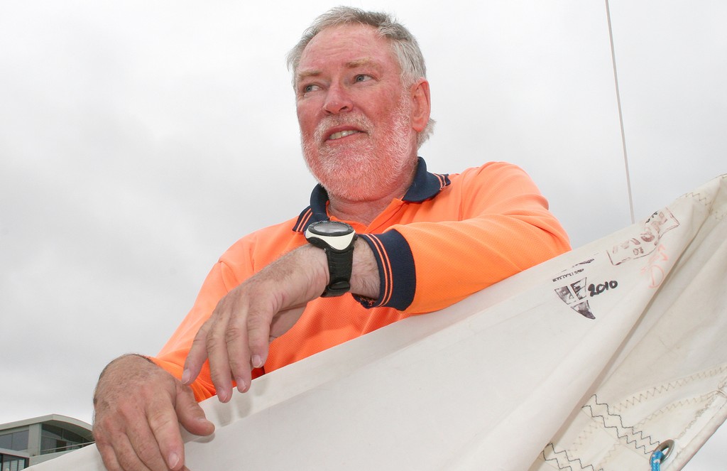 Tranquil’s philosophical skipper Neil Johnson - Hartley TS 16 Australian Championships 2009 &copy; Crosbie Lorimer http://www.crosbielorimer.com