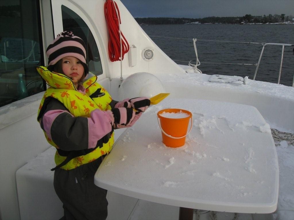 Sailing in snow © Johan Strömbäck