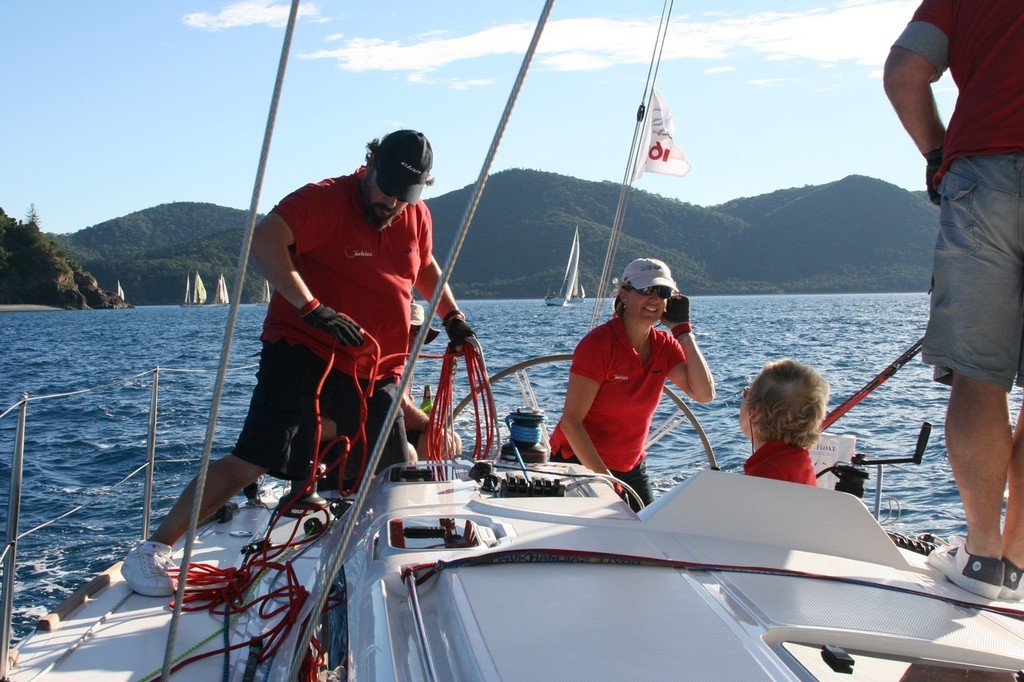 G-Whizz’s crew in action  - 2007 Audi Hamilton Island Race Week © Sail-World.com /AUS http://www.sail-world.com