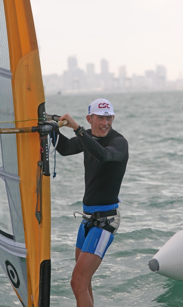 Tom Ashley back on the board and in the lead after day two of Singapore Airlines Sail Auckland  - Singapore Airlines Sail Auckland  © Terry Fong www.afaphoto.co.nz