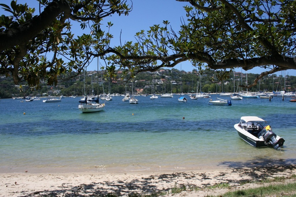 Beach adjacent to MHYC- it makes you wonder why people bash their way up the coast photo copyright Sail-World.com /AUS http://www.sail-world.com taken at  and featuring the  class