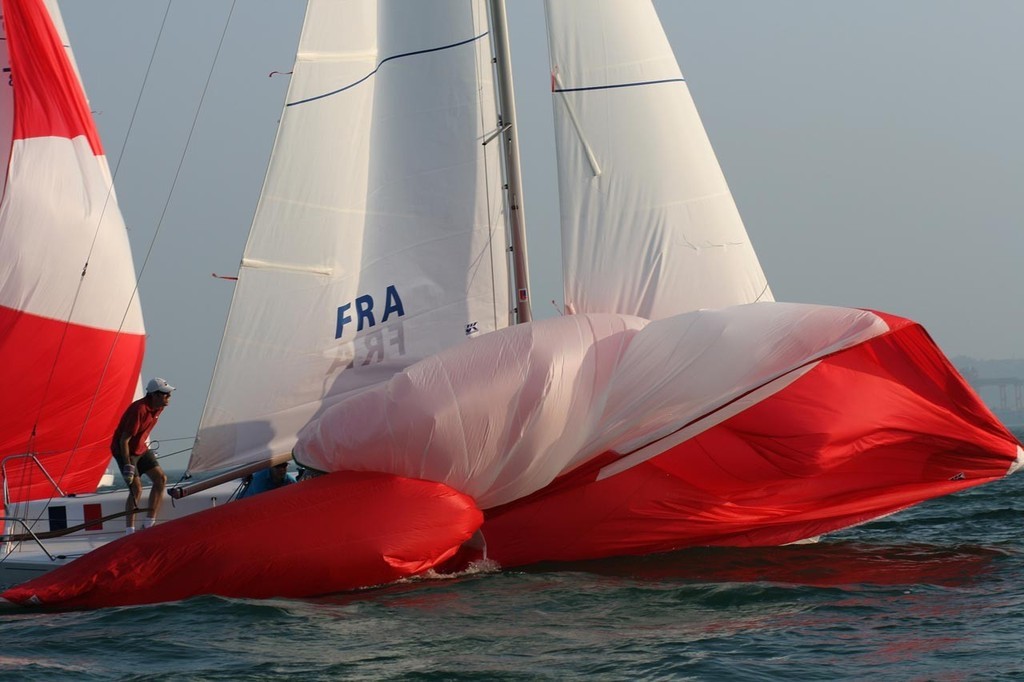 J/Boats Invitational 2008, Xiamen. French trawler. photo copyright Richard Chen taken at  and featuring the  class