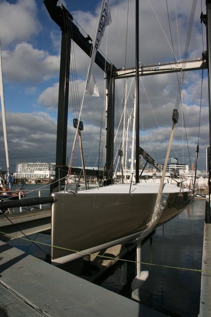 Georgia Racing features a clean deck constructed over a new mould photo copyright Zoe Hawkins www.wildemedia.co.nz taken at  and featuring the  class