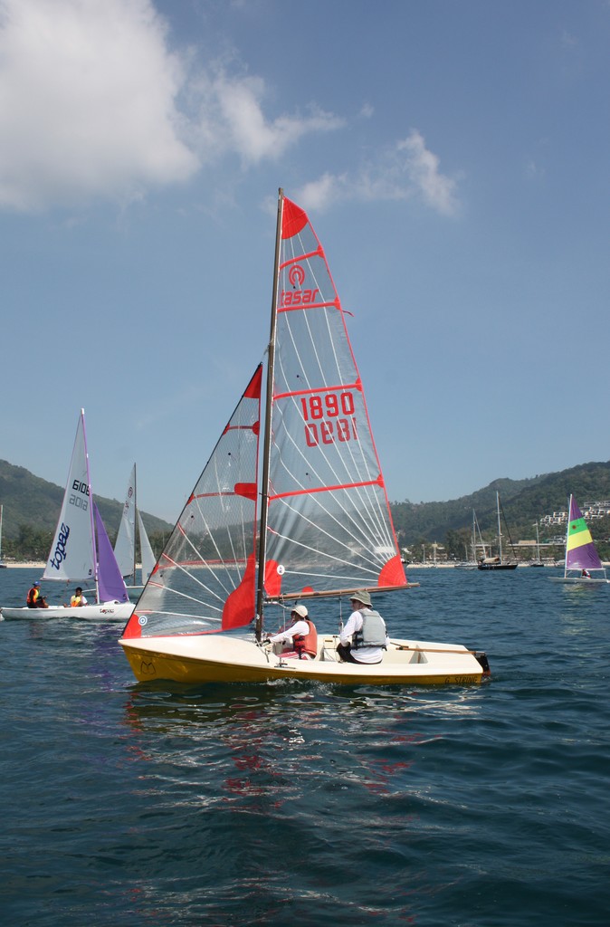 Tasar G-String - winner of all three races on Day One. photo copyright Duncan Worthington taken at  and featuring the  class