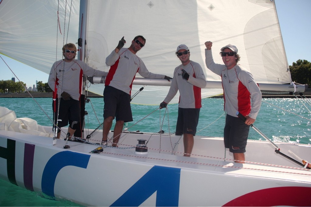 Waka Racing win Chicago Match Cup © Chicago Match Race Center