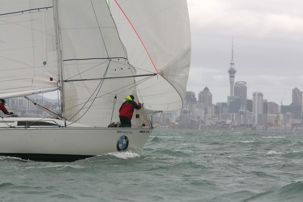 Close racing in the 2008 New Zealand BMW Sailing Cup © Ivor Wilkins/Offshore Images http://www.offshoreimages.com/