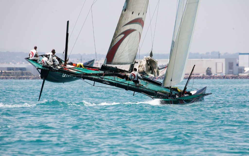 Alinghi Designers test Le Black 41