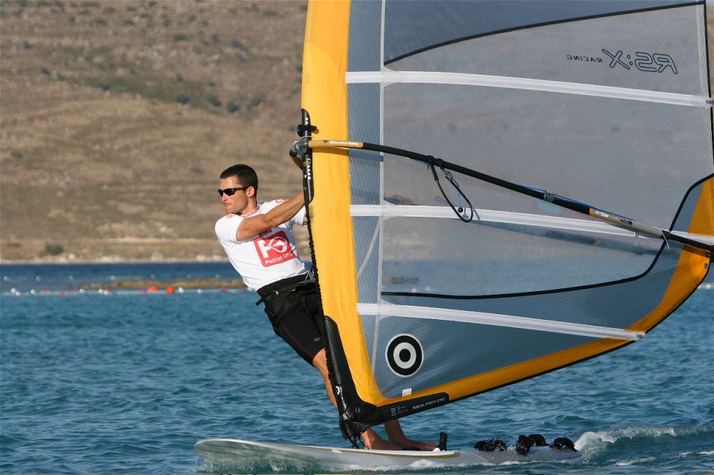 JP Tobin, seen here sailing the RS:X in Turkey, won the International Formula Board Nationals. © JP Tobin