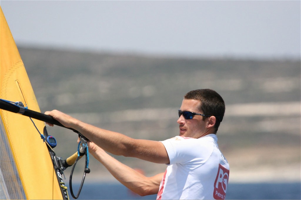 JP Tobin is ranked #5 in the world on the RS:X Board  © JP Tobin