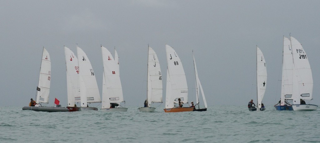Designed by John Spencer, 18 boats started at the 2008 Jollyboat Nationals, Waiheke Island, NZ © www.jollyboat.co.nz