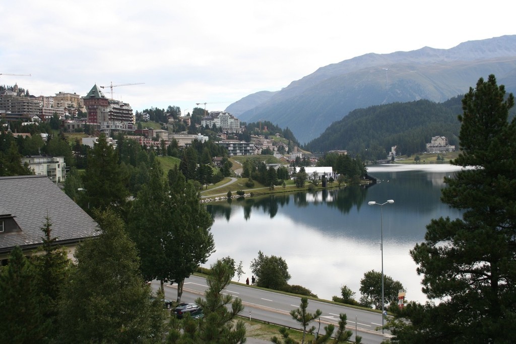 Lake St Moritz. Photo WMRT/Craig Mitchell © World Match Racing Tour . http://www.wmrt.com