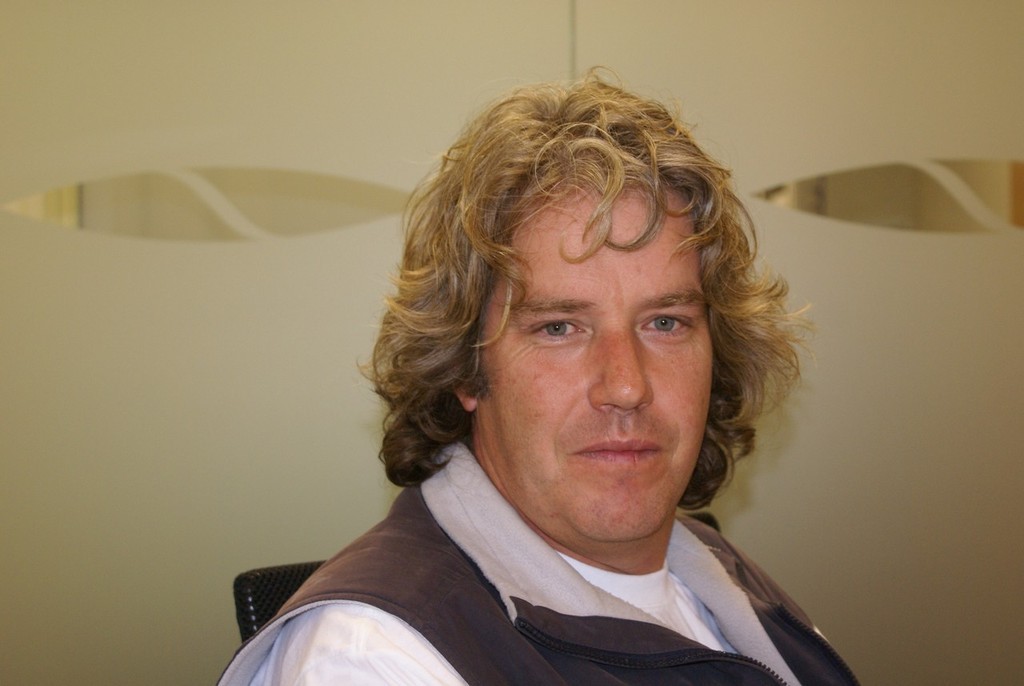 Ilan Graetz, Project Manager, Southern Spars photo copyright Richard Gladwell www.photosport.co.nz taken at  and featuring the  class
