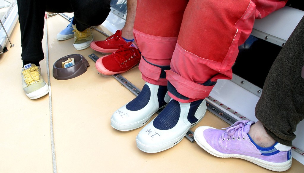 Impeccable footwear - Rolex Sydney Hobart Yacht Race 2008 © Crosbie Lorimer http://www.crosbielorimer.com