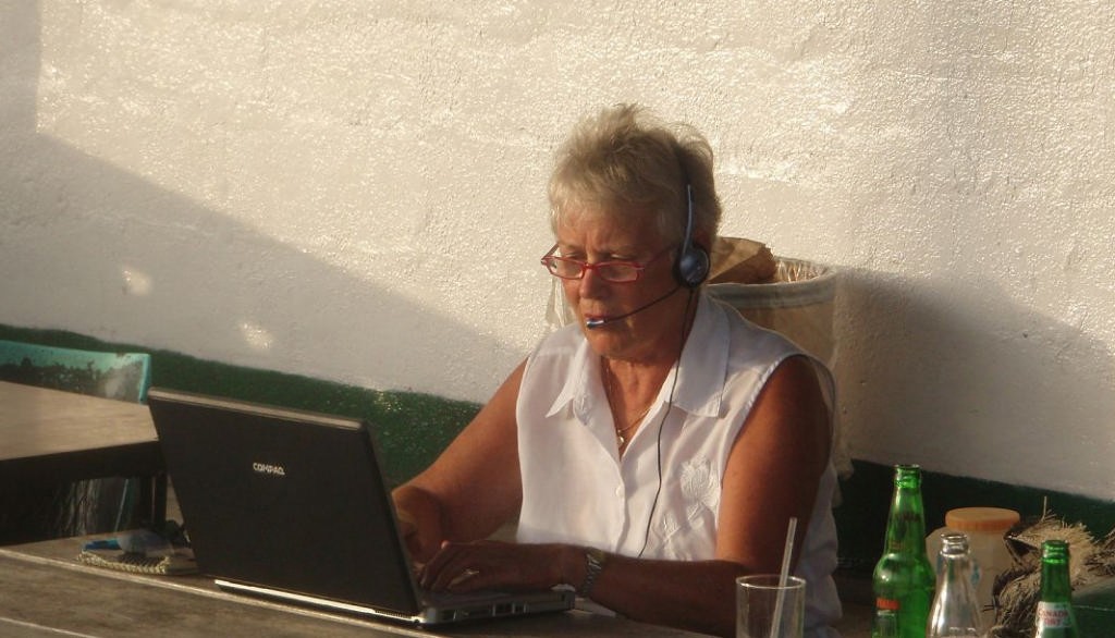 Irene testing Skype photo copyright Sailaway Port Douglas . www.sailawayportdouglas.com taken at  and featuring the  class