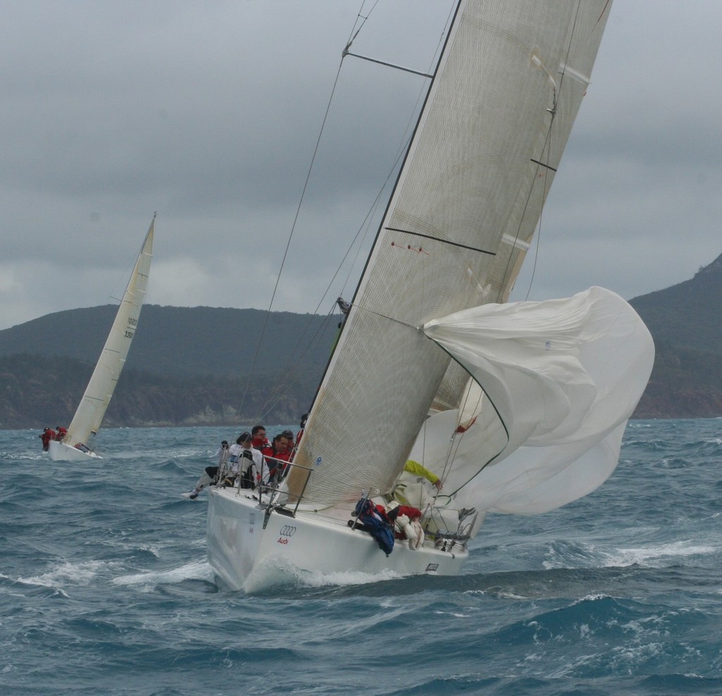 The Goat has issues before the mark photo copyright Sail-World.com /AUS http://www.sail-world.com taken at  and featuring the  class