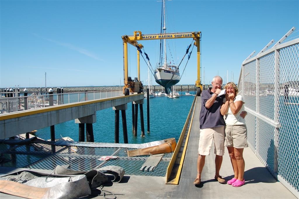 IT'S A LONG WAY DOWN! - BLUE WATER RALLY photo copyright Peter Seymour taken at  and featuring the  class