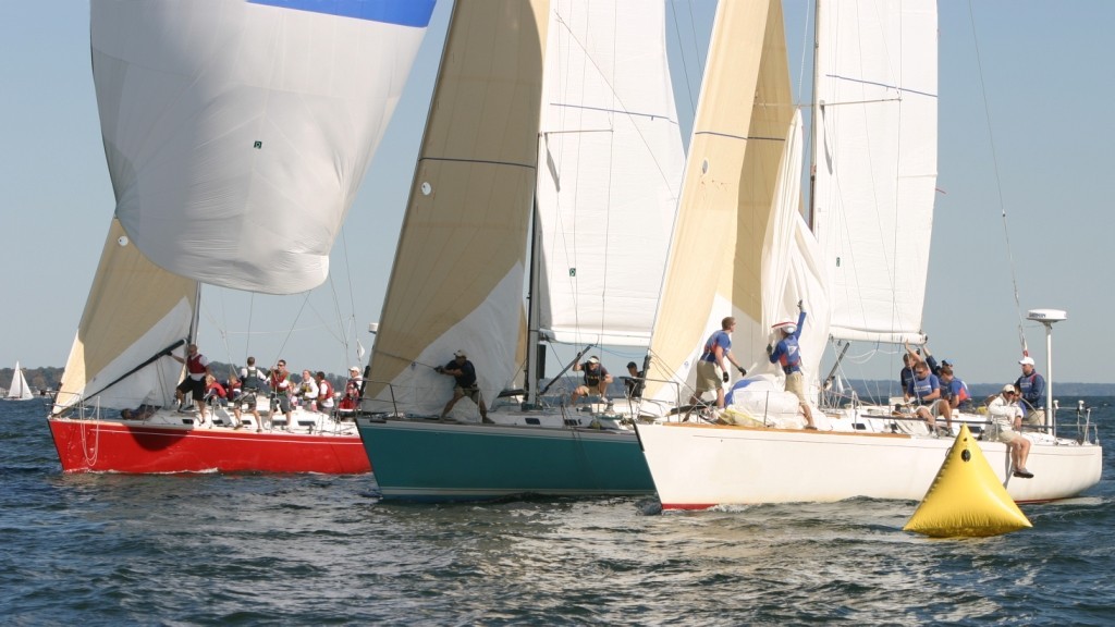 J44s rounding - Intercollegiate Offshore Regatta © Intercollegiate Offshore Regatta