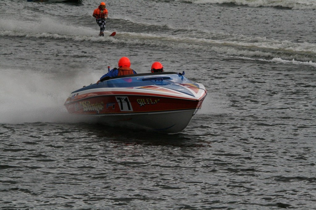 Junior Boys World champion Jack Houston, up behind father Greg&rsquo;s &rsquo;Stinga&rsquo; photo copyright Michael Kemp Ultimate Image Capture http://www.ultimateimagecapture.com.au taken at  and featuring the  class