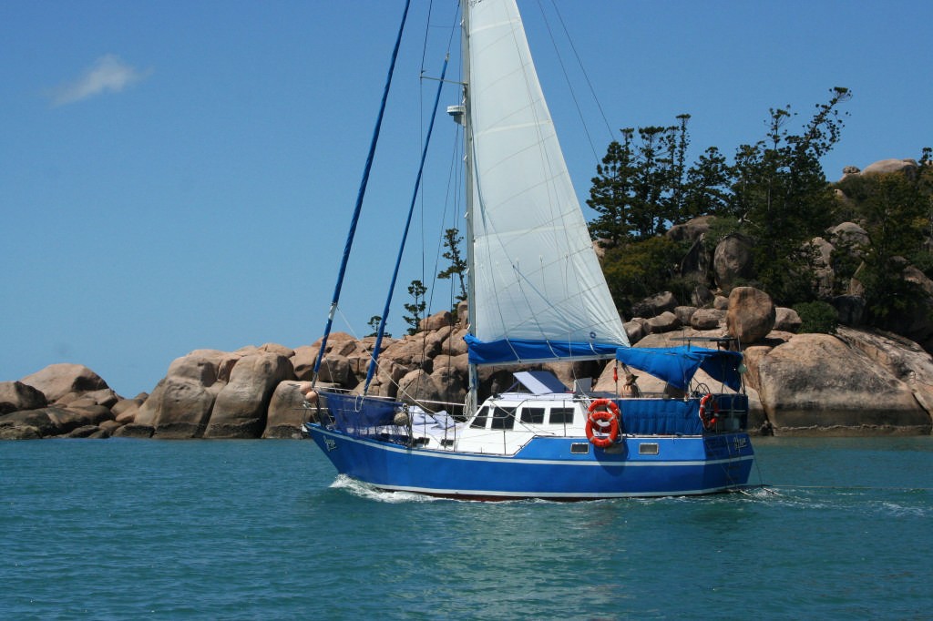 Jazza (part of the charter fleet) leaving Horseshoe Bay - Magnetic Island photo copyright Sail-World.com /AUS http://www.sail-world.com taken at  and featuring the  class
