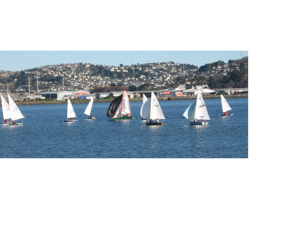 Downwind Round 3 Sub Zero regatta photo copyright Vauxhall Yacht Club taken at  and featuring the  class