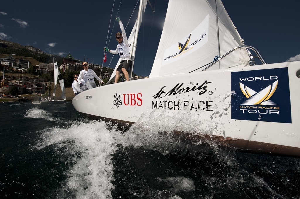 St Moritz Match Race 2009, Day 1 photo copyright WMRT http://www.worldmatchracingtour.com taken at  and featuring the  class
