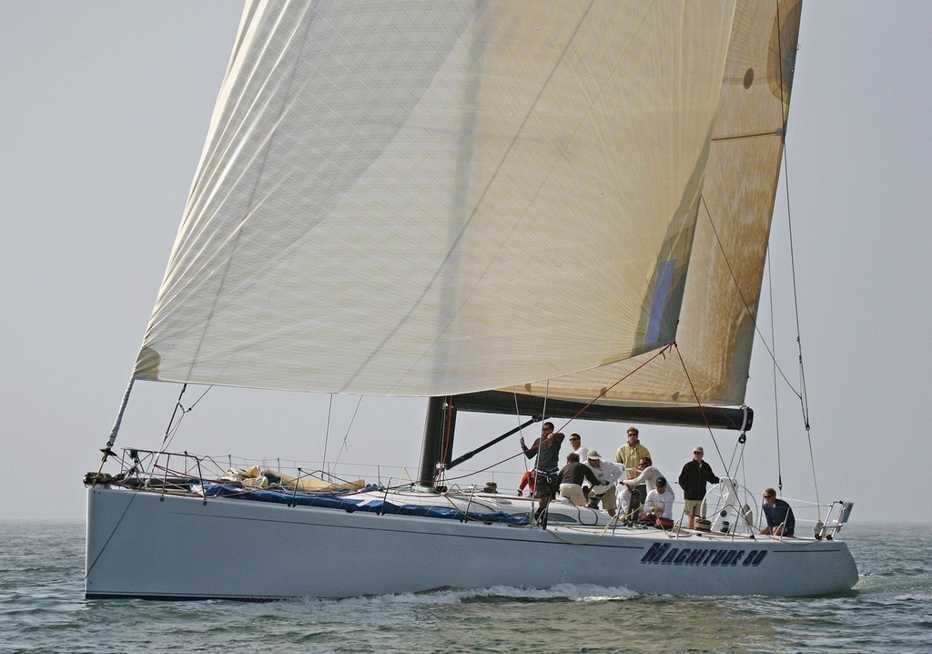 Doug Baker’s Andrews 80 maxi Magnitude 80 is ready to take another shot at the race record © Rick Roberts 