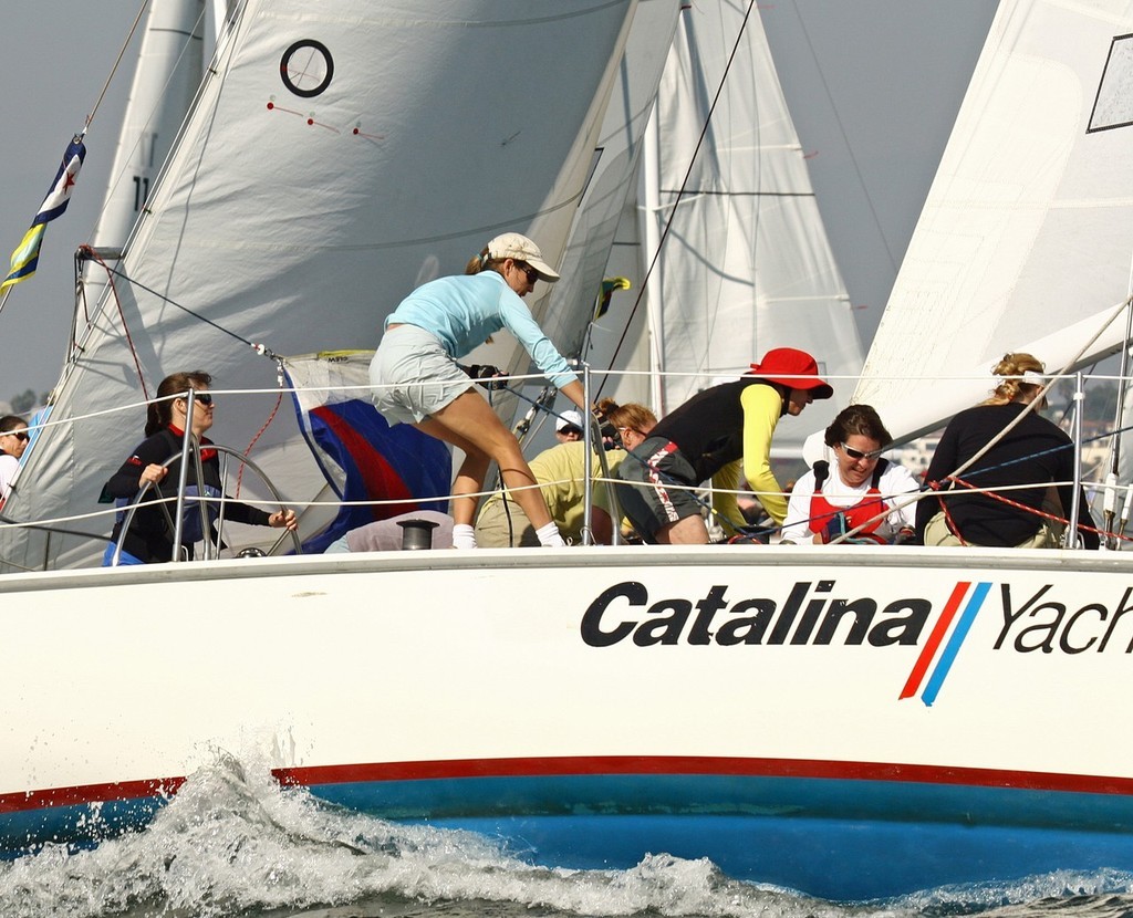Samantha Treadwell finished the regatta in third place and plans to come back again in 2009.  - 2008 Linda Elias Women’s One Design Challenge  © Rick Roberts 
