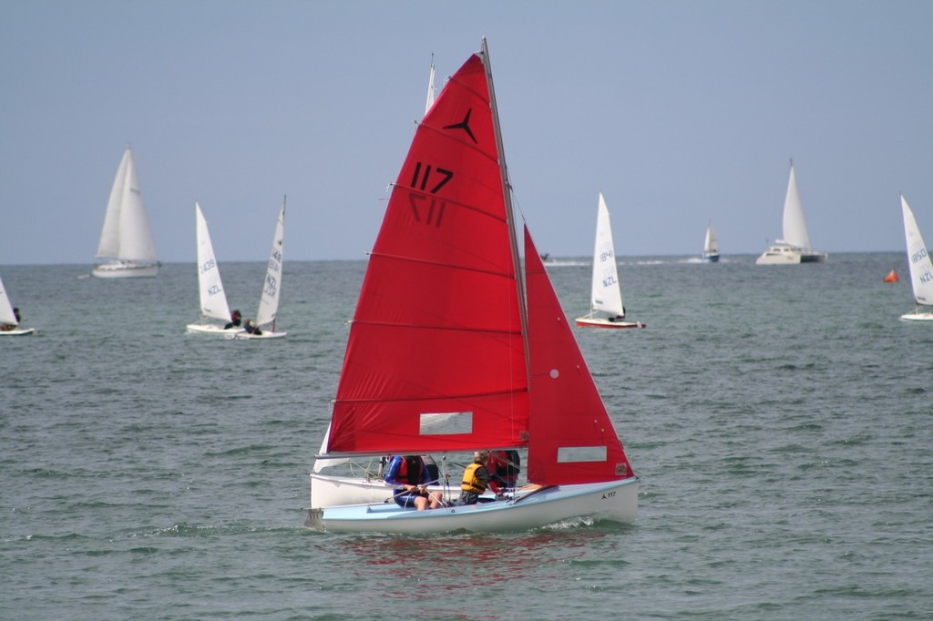 Mistrals adding colour to the fleet - HARKEN Labour Weekend Regatta photo copyright Larry Sutherland taken at  and featuring the  class