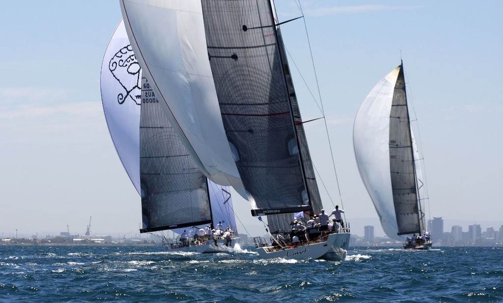Loki (L), Limit and Black Jack photo copyright Sail-World.com /AUS http://www.sail-world.com taken at  and featuring the  class