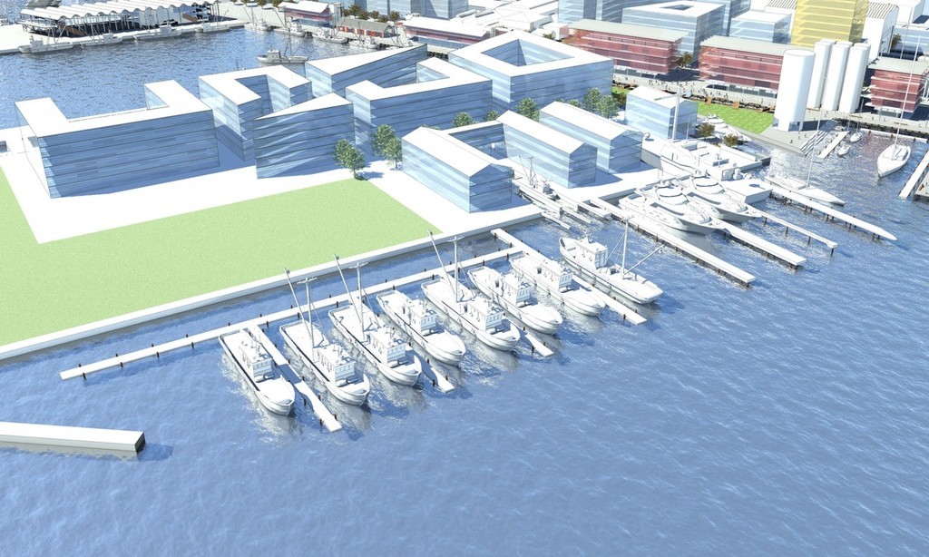 Artist&rsquo;s impression -  Wynyard Point photo copyright SW taken at  and featuring the  class
