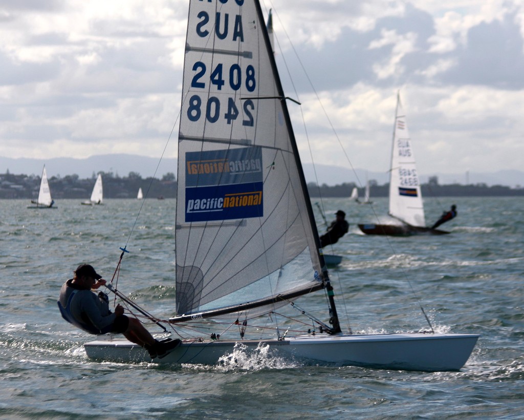 Matt Mulder (AUS 2408) - Day 1 Contender Worlds Championships photo copyright Contender Worlds 2010 http://www.contenderworlds2010.com taken at  and featuring the  class