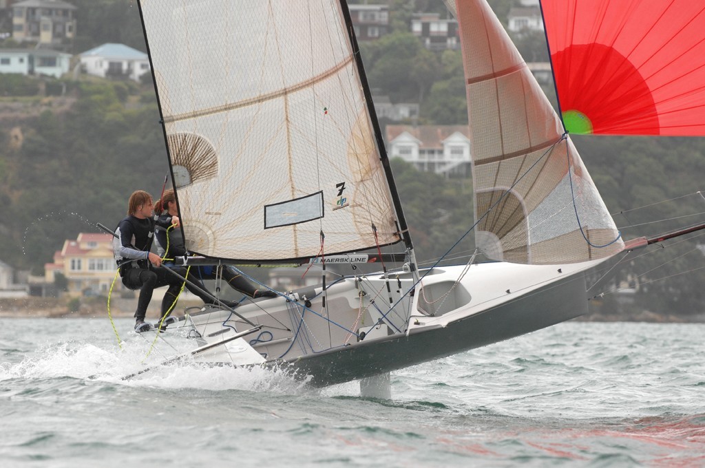 Mel's Diamond,Race 7, 12ft Interdominion Championships, Worser Bay photo copyright Garrick Cameron http://www.studio5.co.nz/ taken at  and featuring the  class