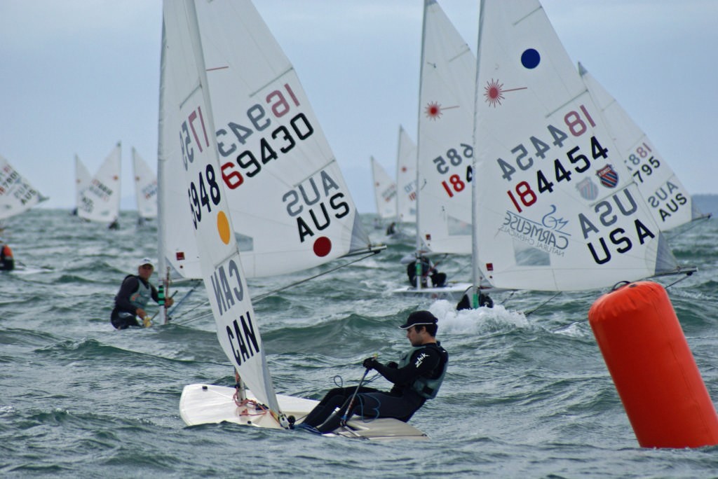 Michael Leigh (CAN) winner of the Mens Laser Radial World Championship &copy; Richard Gladwell www.photosport.co.nz