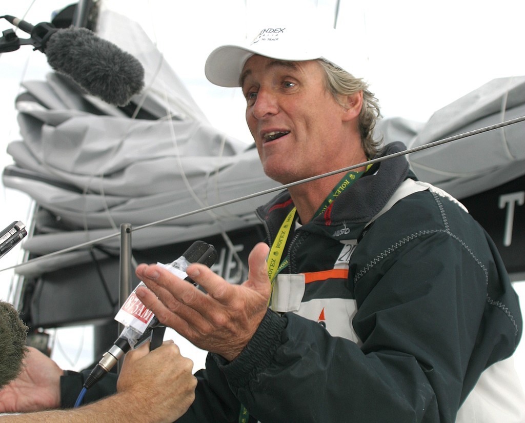 Mike Slade (City Index leopard) just happy to be here - Rolex Sydney Hobart Yacht Race 2007 © Crosbie Lorimer http://www.crosbielorimer.com