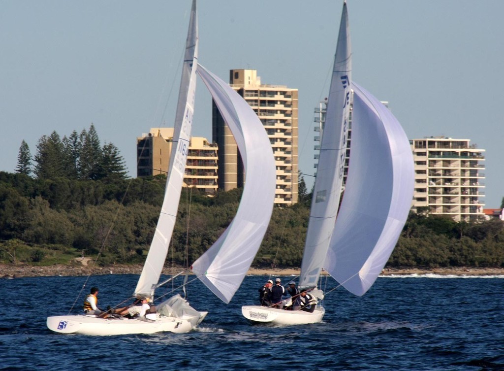 Mooloolaba Etchells - Musto Etchells Australian Winter Championship 2009 photo copyright Sail-World.com /AUS http://www.sail-world.com taken at  and featuring the  class