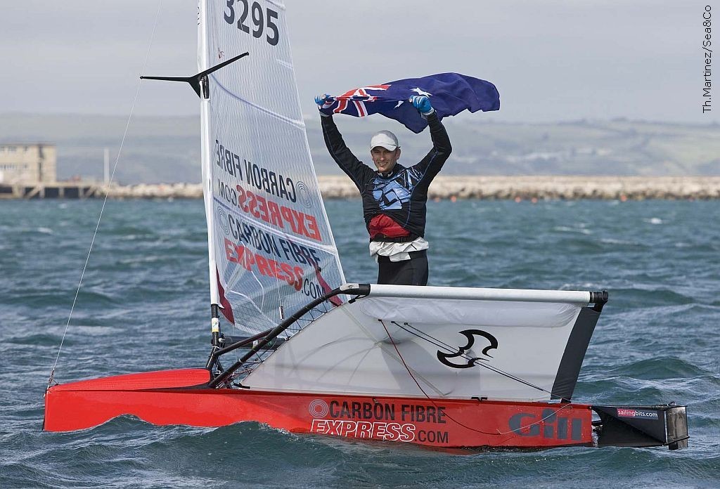 Moth World Champion John Harris of Australia © ThMartinez / Sea & Co - Copyright http://www.thmartinez.com