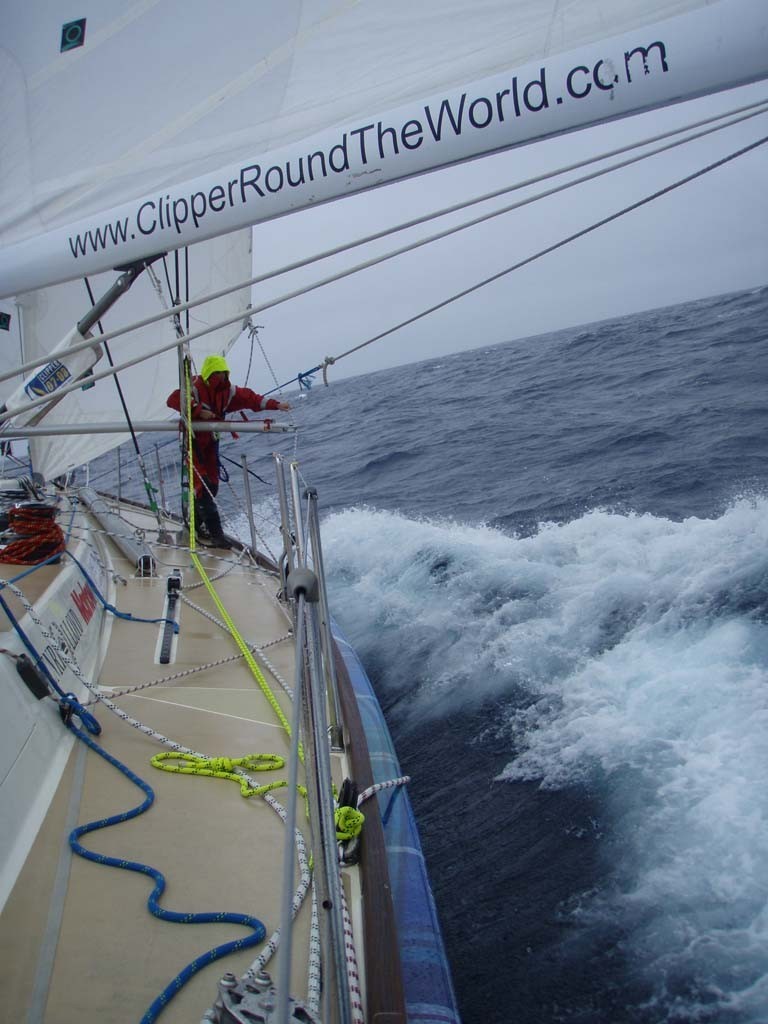 Onboard Nova Scotia - Clipper 07-08 © Clipper Ventures PLC . http://www.clipperroundtheworld.com