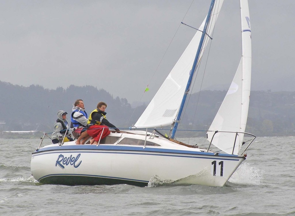 NZL sailing in the B1 event, Day 2 IFDS World Blind Sailing Championships, Rotorua © David Staley - copyright