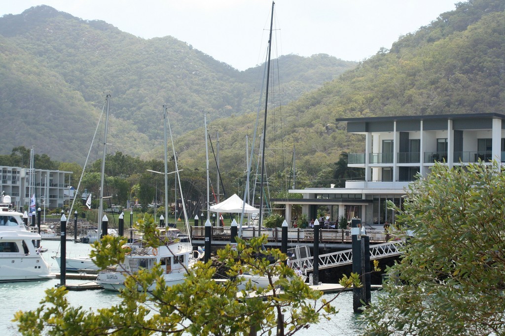 Nelly Bay Marina from breakwater. - Sunferries Magnetic Island Race Week 2009  
 photo copyright Sail-World.com /AUS http://www.sail-world.com taken at  and featuring the  class