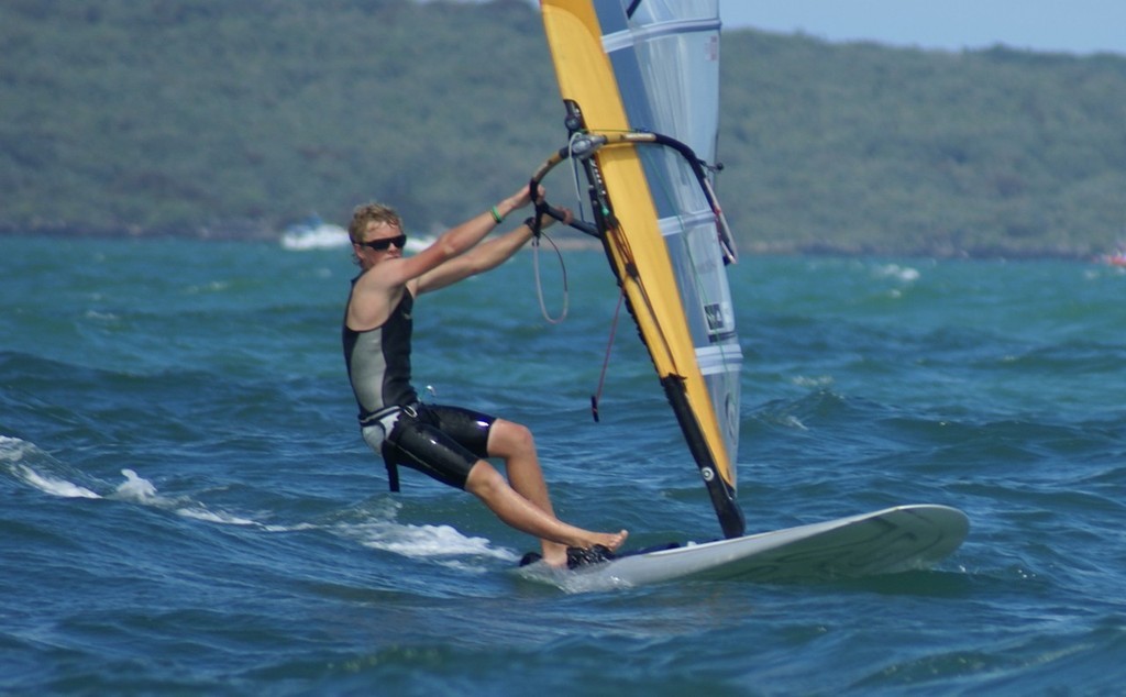 Josh Nixon (NZL) 2007 NZ RS:X Nationals - Takapuna © Richard Gladwell www.photosport.co.nz