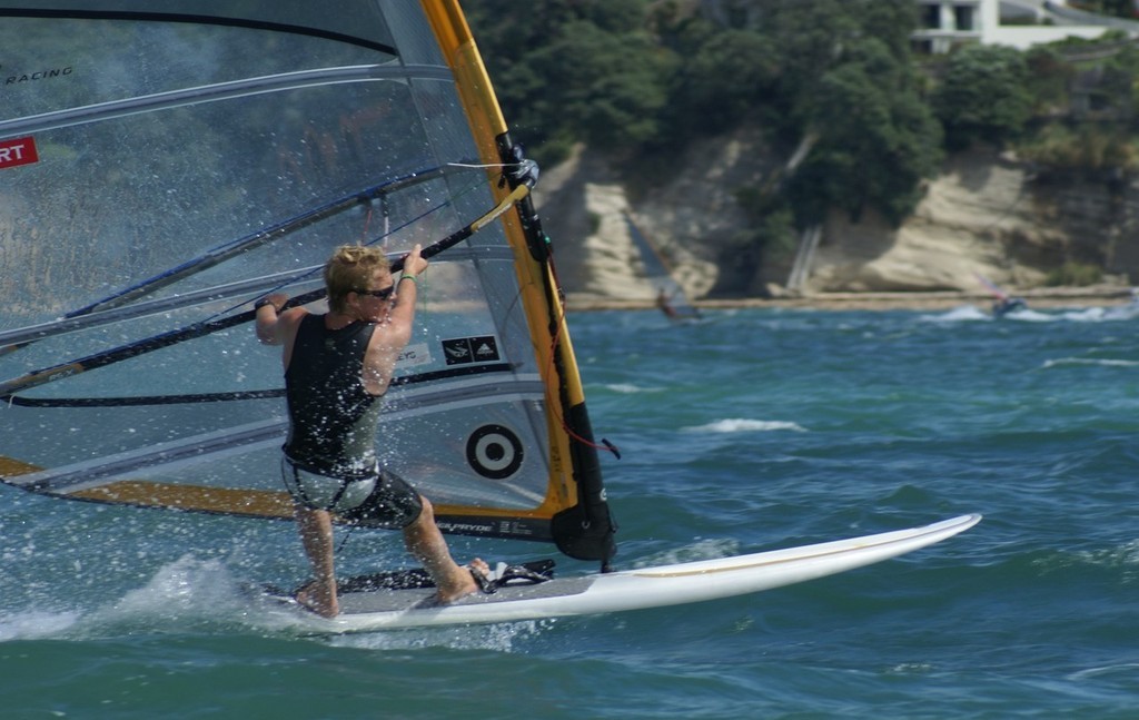 Josh Nixon (NZL) 2007 NZ RS:X Nationals - Takapuna © Richard Gladwell www.photosport.co.nz