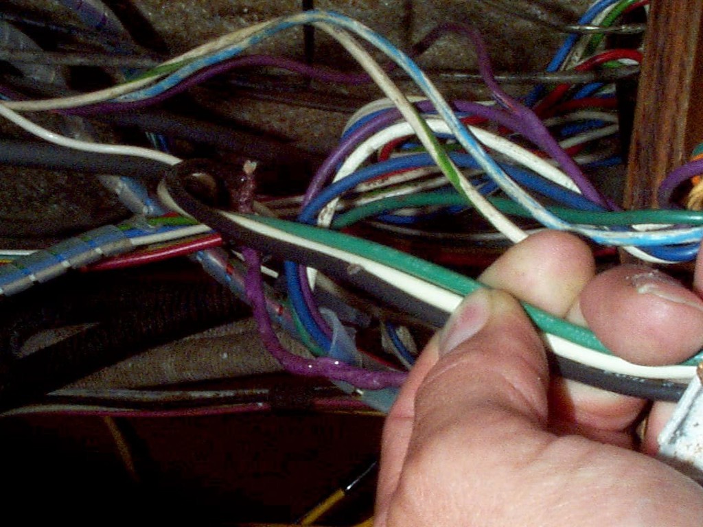 Note the very small melt in the AC hot - this tiny connection between the AC and the DC was all it took.JPG photo copyright SW taken at  and featuring the  class