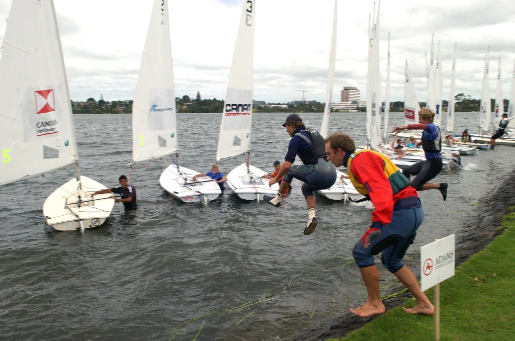 Competitors take to the air at the start of last year’s OKI 24 Hour Race © Event Media