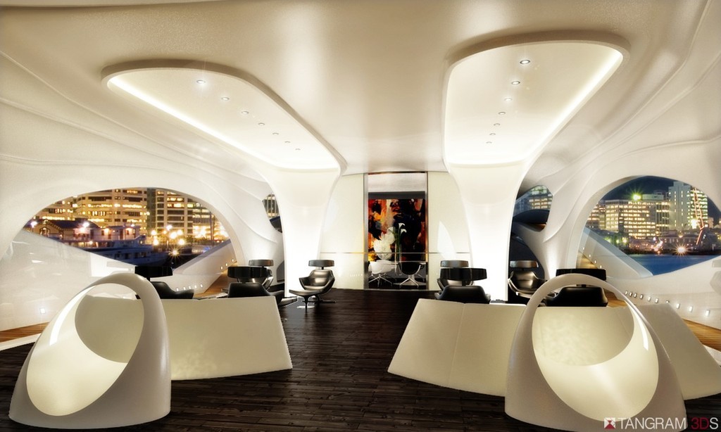 Inside, the ceilings reach an impressive 12ft. photo copyright MIAA taken at  and featuring the  class